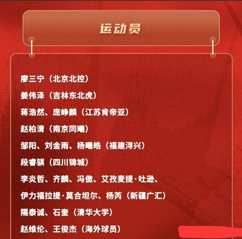 开云APP-中国篮协公布男篮19人名单：新疆6人入选！廖三宁在列 王俊杰回归